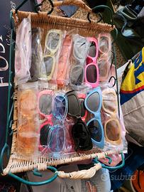 stock occhiali colorati