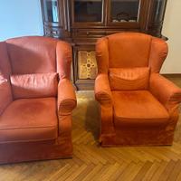 Poltrone in microfibra arancio Poltrone E sofà 