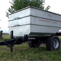Rimorchio agricolo dumper Verderone