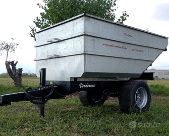 Rimorchio agricolo dumper Verderone