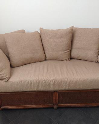 Divano letto artigianale