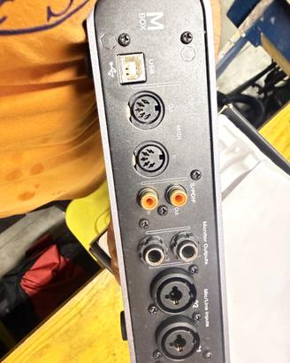 Avid mbox scheda audio podcasting