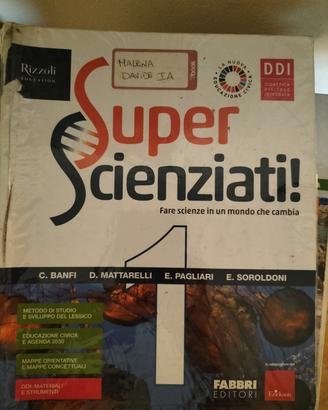 super scienziati 1 Cod 9788891559029