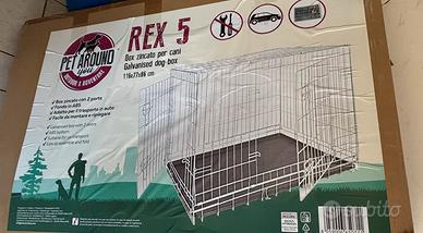 Box zincato per cani