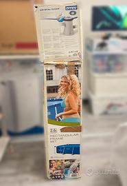 Piscina e pompa intex