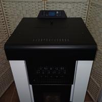 stufa a pellet 13 kw canalizzata 