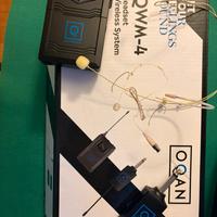 Microfono Wireless Qwm 4 in GARANZIA