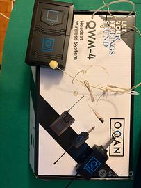 Microfono Wireless Qwm 4 in GARANZIA