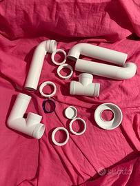 Set di Tubi e Raccordi in pvc da Bagno / Cucina