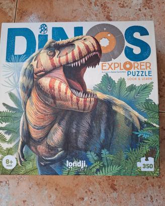 Puzzle gioco DINOS Explorer 350 pezzi