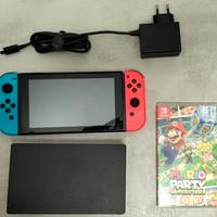 Nintendo Switch e Mario Party