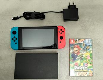 Nintendo Switch e Mario Party