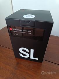 LEICA SL SUMMICRON 35  SIGILLATO SCATOLA MAI APERT