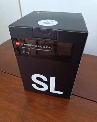 LEICA SL SUMMICRON 35  SIGILLATO SCATOLA MAI APERT