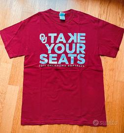 T-shirt vintage Oklahoma Sooners Softball 2011