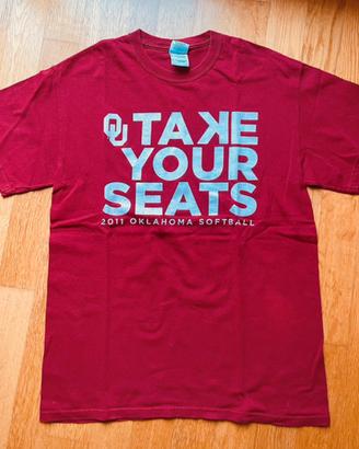 T-shirt vintage Oklahoma Sooners Softball 2011