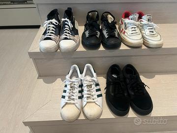 Sneakers uomo VANS /CONVERSE/ADIDAS/REEBOK.