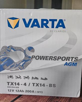Batteria moto scooter Varta TX14-4 / TX14-BS