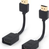 Prolunga Cavo HDMI Corta Alta Velocità 2 pezzi