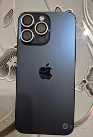 Iphone 15 pro max 256gb titanio blu