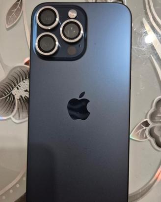 Iphone 15 pro max 256gb titanio blu