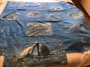 Set lenzuola 1 piazza e mezza, DELFINI