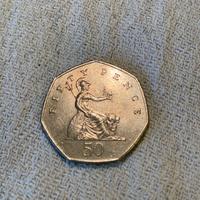 Moneta 50 Pence