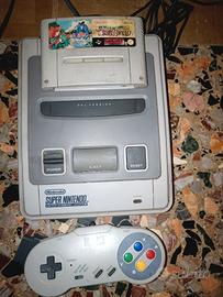 Super Nintendo (SNES)+gioco 