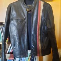 Belstaff giacca pelle motociclista L racer XMen