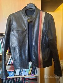 Belstaff giacca pelle motociclista L racer XMen