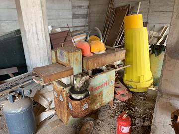 macchina per pulire tavole carpenteria