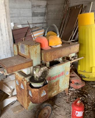 macchina per pulire tavole carpenteria