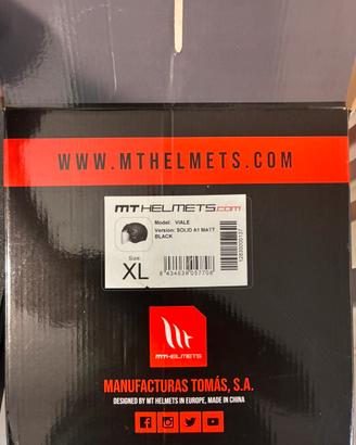 Casco  MT Helmets Nero Misura XL