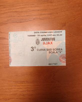 biglietto Juventus Ajax 