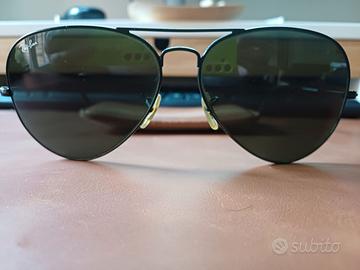 Ray-Ban Aviator RB3025 Originali Taglia Large (62)