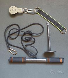 Set avambraccio  puleggia e bilanciere corda