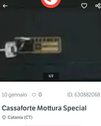 Cassaforte mottura special 