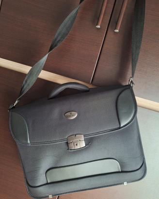 Borsa/cartella nera portadocumenti/pc Roncato