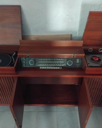 telefunken, vintage, hi-fi, giradischi, anni 60
