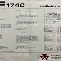 Trattore Massey Ferguson 174C standard