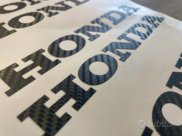 Adesivi carbonio Honda