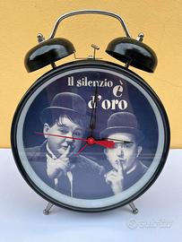 Sveglia gigante Stanlio e Ollio