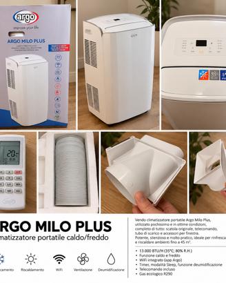 Climatizzatore Argo Milo Plus