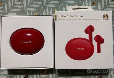 Cuffie huawei freebuds 4i rosse