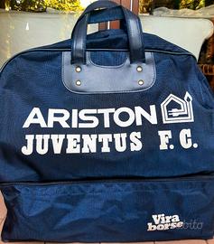 Juventus borsone calcio anni 80 mai usato