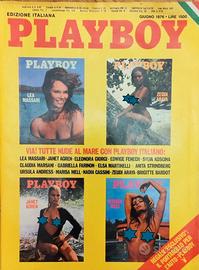 Playboy Italia Giugno 1976 Lea Massari