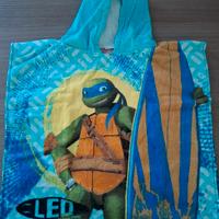 Accappatoio in spugna bambino - Tartarughe Ninja