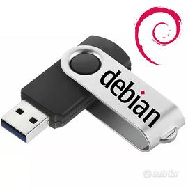 Debian 64bit - Linux Chiavetta USB Avviabile