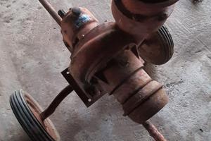 pompa per irrigazione veneta carrellata