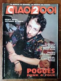 Rivista CIAO 2001 N. 38 - 1989 Musicale Rock Punk